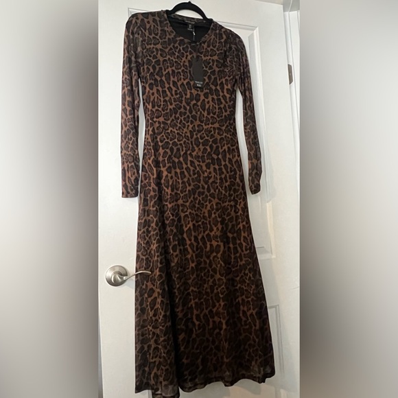 Marshall’s Mesh Leopard Maxi Dress - Picture 7 of 7